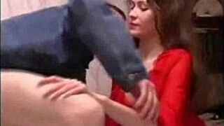 Russian Teen Couple at Home - porn video