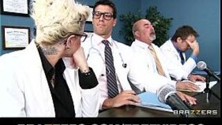 Brandy Aniston will do anything to get her medical licence - porn video