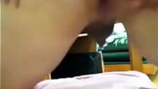 Sticking my rubber penis - porn video