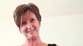 Classy Joy gets fingered and masturbates with dildo up her ass - porn video