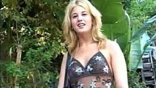 Blond teen gets a good fucking - porn video