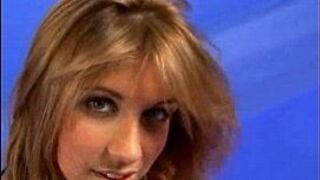 Denisa all naked on a ping pillow stripping - porn video