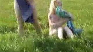 Amateur Lesbians Outdoor - porn video