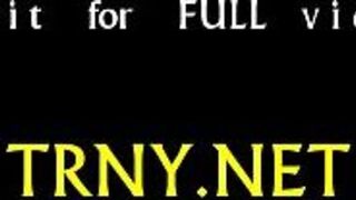 Busty transsexual fisted and drilled - porn video