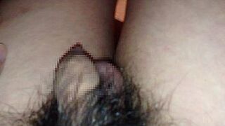 A crotch is touched from on shorts - porn video