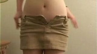 Haley Scott strips and blows - porn video