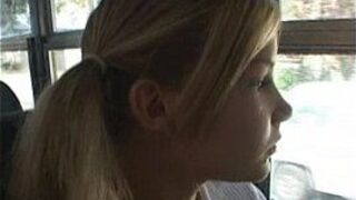 schoolbus shy girl gets a load - porn video