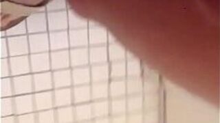 A in the bathroom - porn video