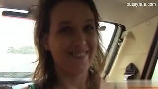 Natural tits housewife creampie - porn video