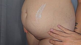 My pregnant and widowed stepmother - porn video