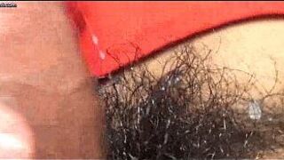 Hairy shemale enjoys anally fuck - porn video