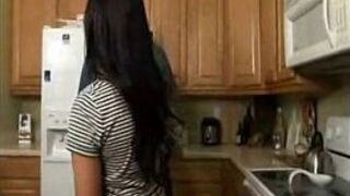 step Dad tricks his sleepwalking daughter into sucking his dick - porn video