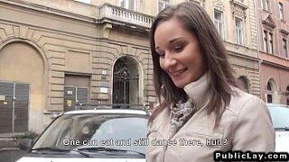 Sexy Czech bartender fucks for cash - porn video