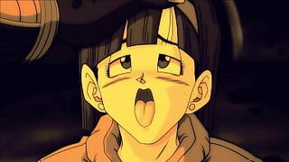 Bulma adventure on Namek - porn video