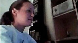 Deepthroating his hard cock before getting blasted in her mouth - porn video