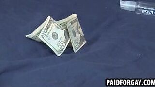 Hot straight guy touching himself for some money - porn video