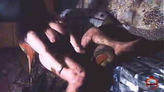 KlaudiaAmberGirl solo masturbation in black lingerie - porn video